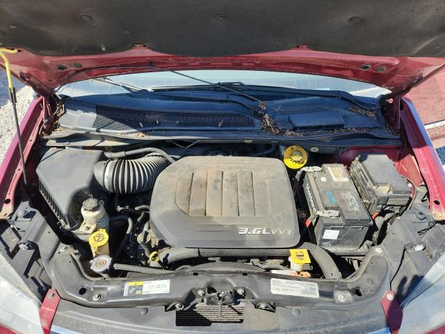 2C4RC1BG5GR230390 - 2016 CHRYSLER TOWN & COU TOURING Марун фото 12