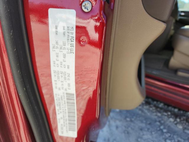 2C4RC1BG5GR230390 - 2016 CHRYSLER TOWN & COU TOURING Марун фото 13