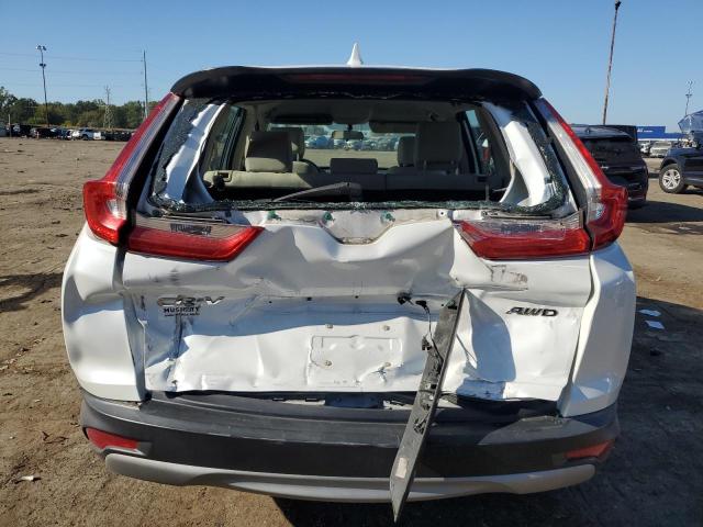 2HKRW6H32KH204215 - 2019 HONDA CR-V LX Blanc photo 6