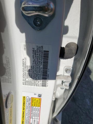 1HGCV1F30NA067755 - 2022 HONDA ACCORD SPORT 白色 照片 13