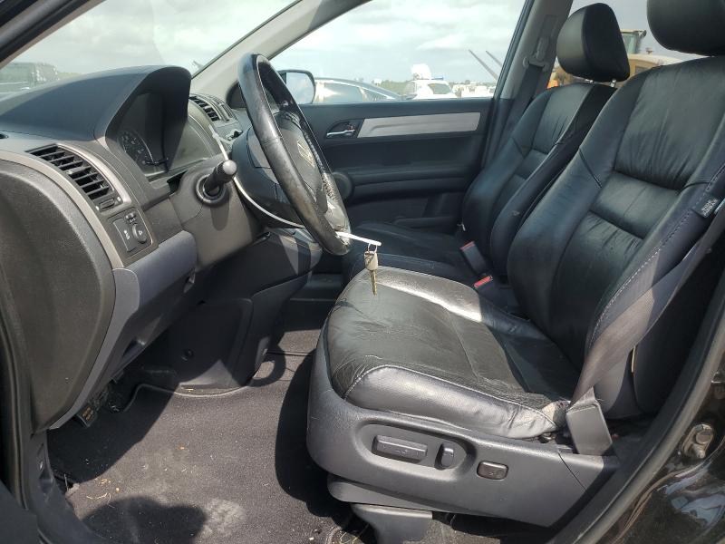 5J6RE3H77AL042638 - 2010 HONDA CR-V EXL BLACK photo 7