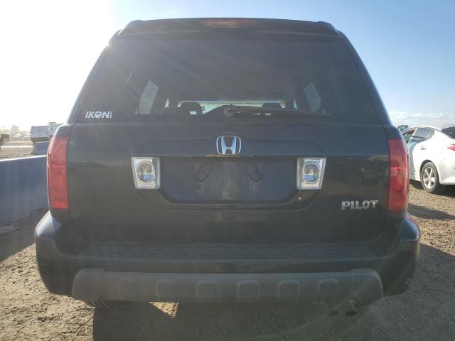 2HKYF18473H592647 - 2003 HONDA PILOT EX BLACK photo 6
