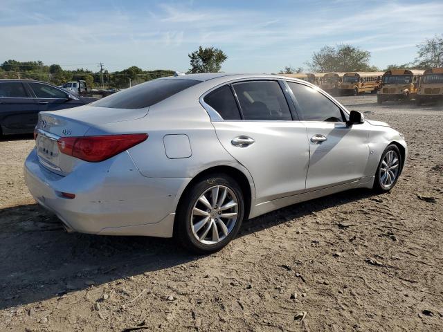 JN1BV7AR1EM704825 - 2014 INFINITI Q50 BASE Silber Foto 3