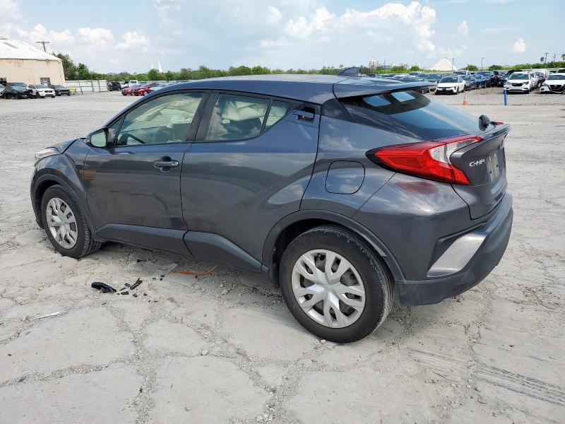 JTNKHMBX4M1114954 - 2021 TOYOTA C-HR XLE GRAY photo 2
