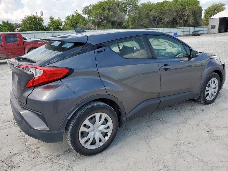 JTNKHMBX4M1114954 - 2021 TOYOTA C-HR XLE GRAY photo 3