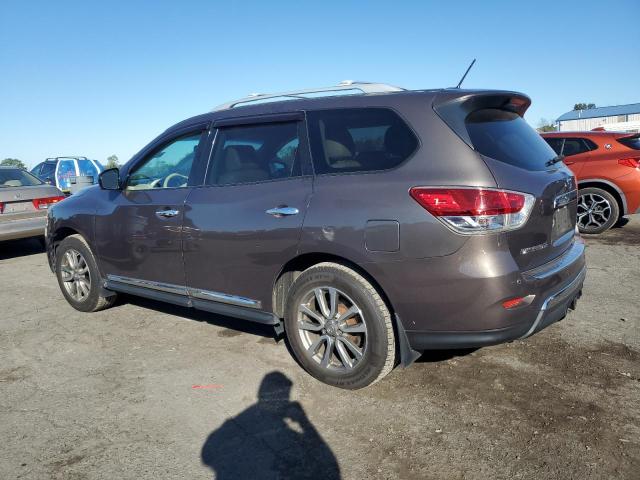 5N1AR2MMXFC655661 - 2015 NISSAN PATHFINDER S Marron photo 2