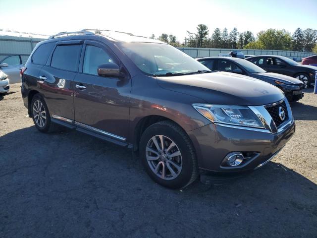 5N1AR2MMXFC655661 - 2015 NISSAN PATHFINDER S Marron photo 4