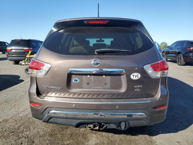 5N1AR2MMXFC655661 - 2015 NISSAN PATHFINDER S Marron photo 6