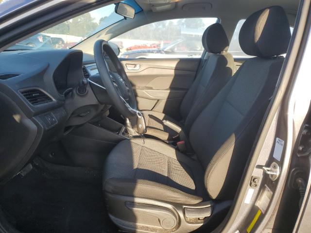 3KPC24A37JE016230 - 2018 HYUNDAI ACCENT SE GRAY photo 7