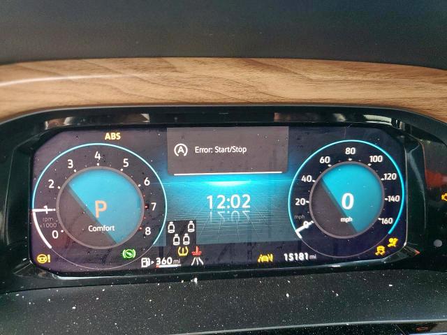 1V2JR2CA3RC598699 - 2024 VOLKSWAGEN ATLAS SE GRAY photo 9