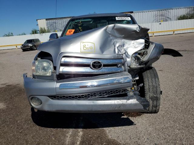 5TBRT341X5S460458 - 2005 TOYOTA TUNDRA ACCESS CAB SR5 GRAY photo 5