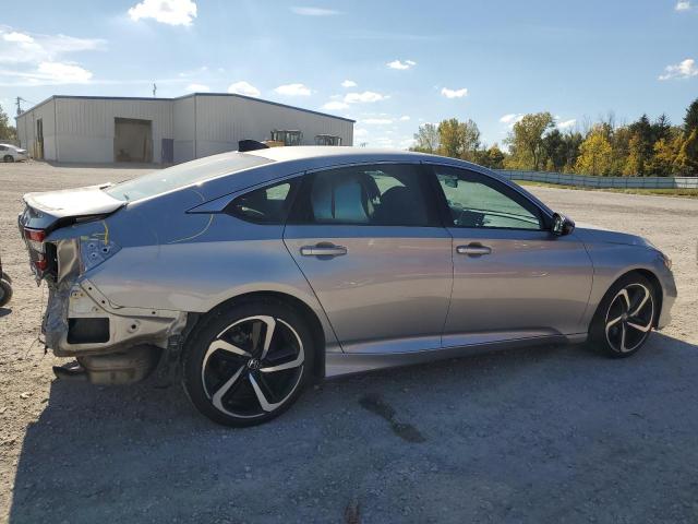 1HGCV2F34MA003397 - 2021 HONDA ACCORD SPORT SILVER photo 3