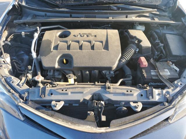 2T1BURHE6HC870225 - 2017 TOYOTA COROLLA L GRAY photo 11