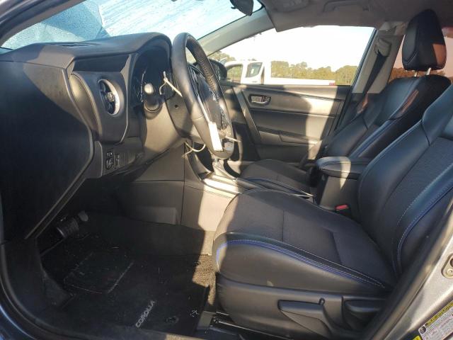 2T1BURHE6HC870225 - 2017 TOYOTA COROLLA L GRAY photo 7