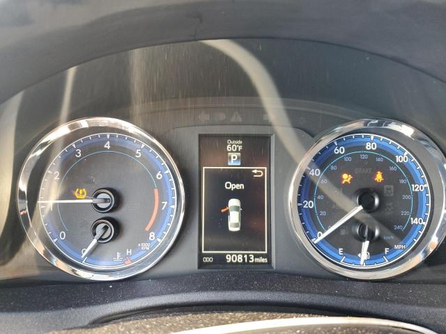 2T1BURHE6HC870225 - 2017 TOYOTA COROLLA L GRAY photo 9