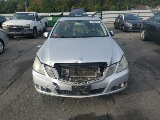 WDDHF7CB5AA107344 - 2010 MERCEDES-BENZ E 550 SILVER photo 5