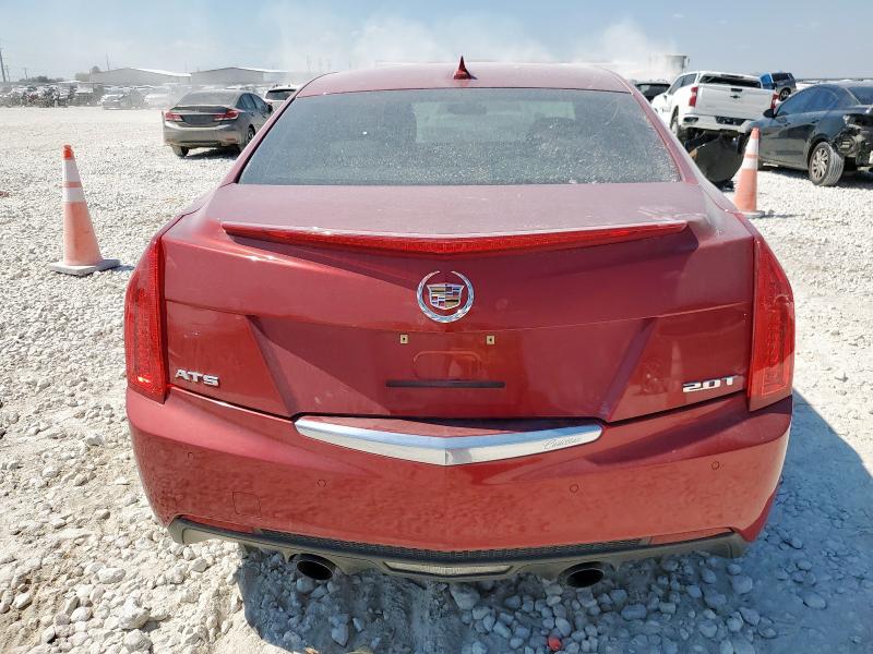 1G6AB5RX3E0116427 - 2014 CADILLAC ATS LUXURY RED photo 6
