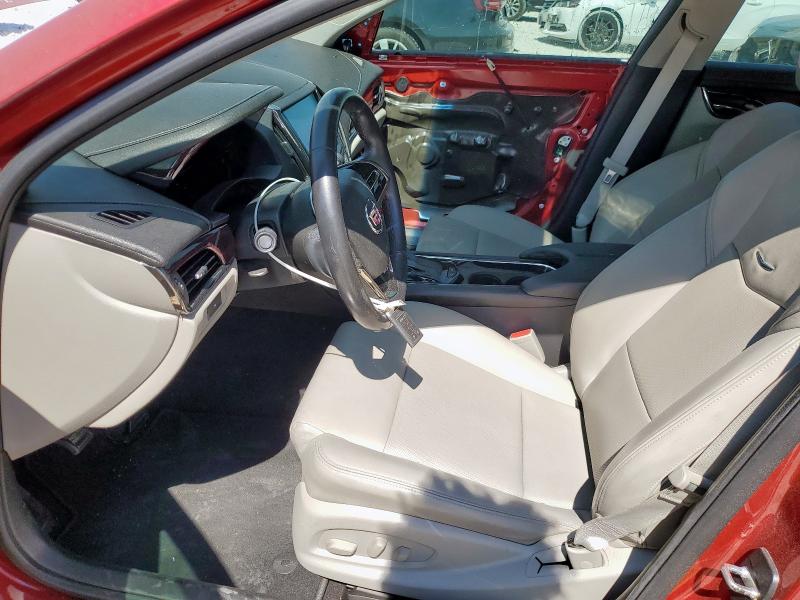 1G6AB5RX3E0116427 - 2014 CADILLAC ATS LUXURY RED photo 7