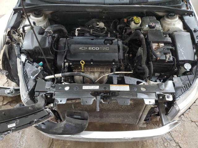 1G1PC5SH1B7242983 - 2011 CHEVROLET CRUZE LS ვერცხლისფერი ფოტო 11