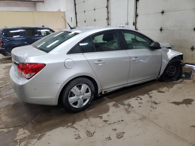 1G1PC5SH1B7242983 - 2011 CHEVROLET CRUZE LS ვერცხლისფერი ფოტო 3