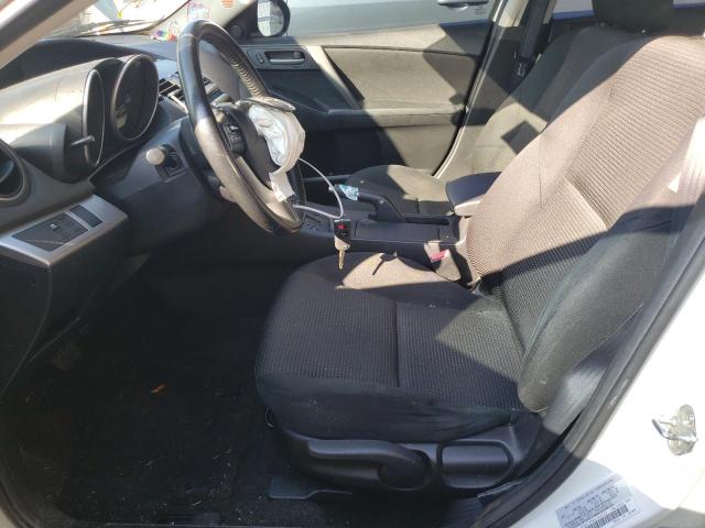 JM1BL1V86C1606132 - 2012 MAZDA 3 I WHITE photo 7