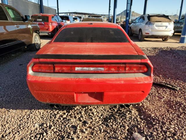 2B3CJ5DT9AH314093 - 2010 DODGE CHALLENGER R/T RED photo 6