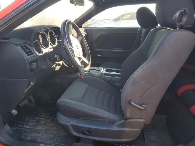 2B3CJ5DT9AH314093 - 2010 DODGE CHALLENGER R/T RED photo 7