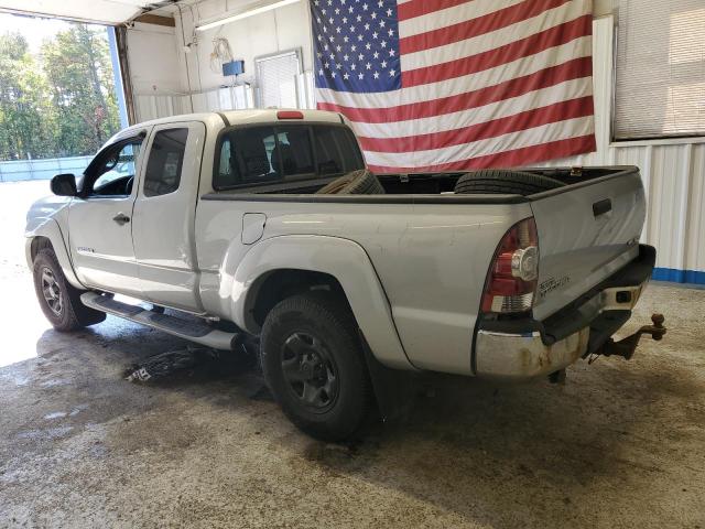 5TEUU4EN8AZ704725 - 2010 TOYT TACOMA ACCESS CAB Silber Foto 2