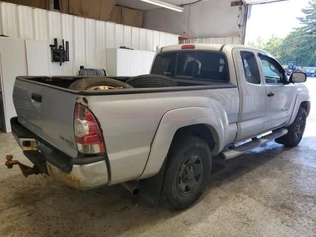 5TEUU4EN8AZ704725 - 2010 TOYT TACOMA ACCESS CAB Silber Foto 3