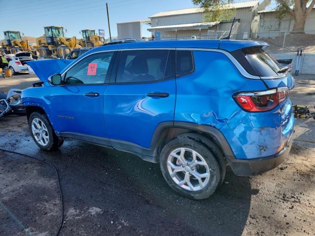3C4NJDAN0RT165132 - 2024 JEEP COMPASS SPORT BLUE photo 2