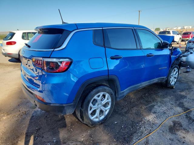3C4NJDAN0RT165132 - 2024 JEEP COMPASS SPORT BLUE photo 3