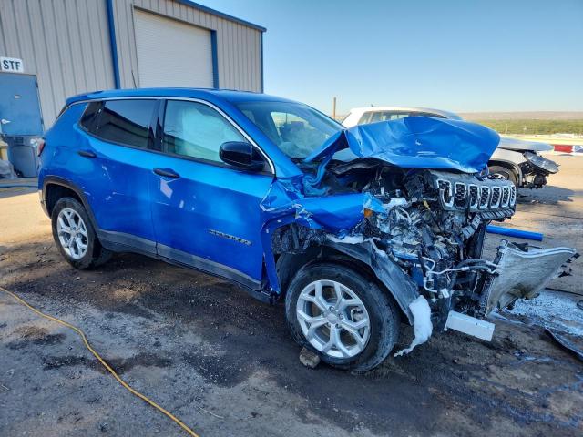 3C4NJDAN0RT165132 - 2024 JEEP COMPASS SPORT BLUE photo 4