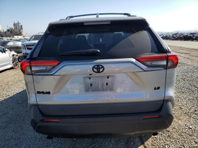 2T3H1RFV9MC167144 - 2021 TOYOTA RAV4 LE SILVER photo 6