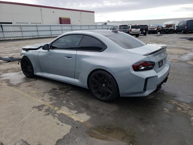 3MF13DM08P8C92118 - 2023 BMW M2 GRAY photo 2