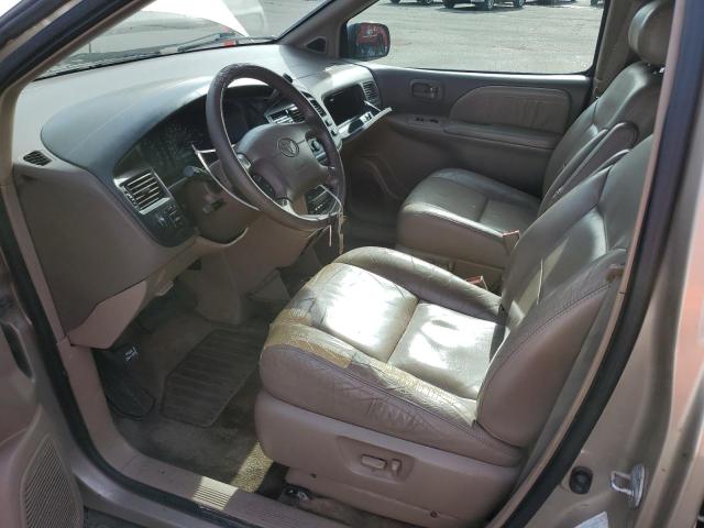 4T3ZF13C6YU258869 - 2000 TOYOTA SIENNA LE ოქროსფერი ფოტო 7