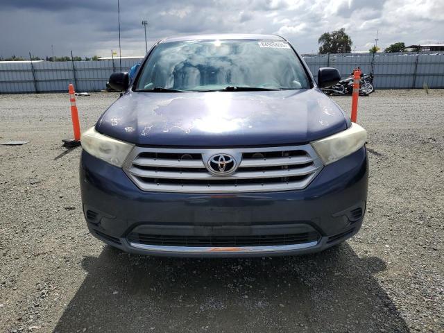 5TDZA3EH4CS030821 - 2012 TOYOTA HIGHLANDER BASE Blau Foto 5