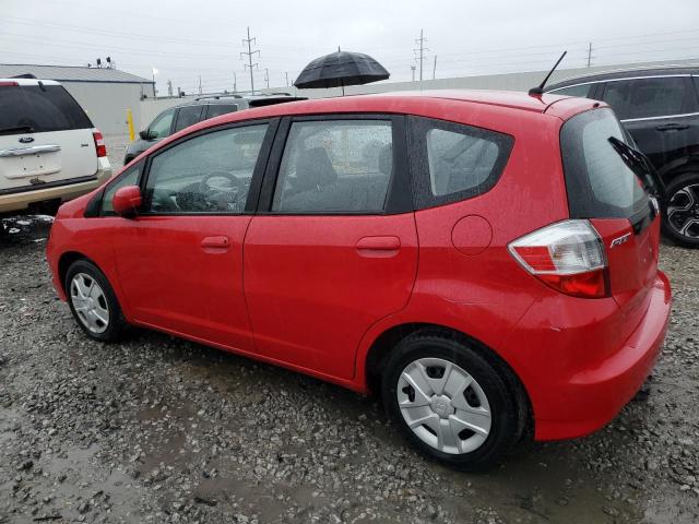 JHMGE8H32DC003286 - 2013 HONDA FIT RED photo 2