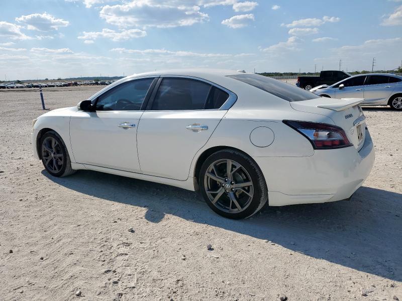 1N4AA5AP0EC466520 - 2014 NISSAN MAXIMA S WHITE photo 2