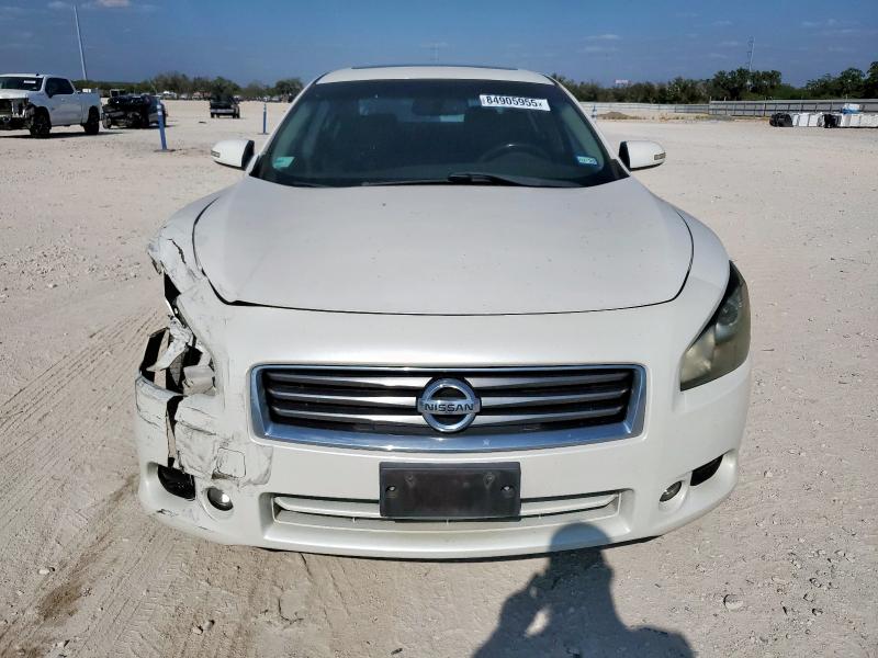 1N4AA5AP0EC466520 - 2014 NISSAN MAXIMA S WHITE photo 5
