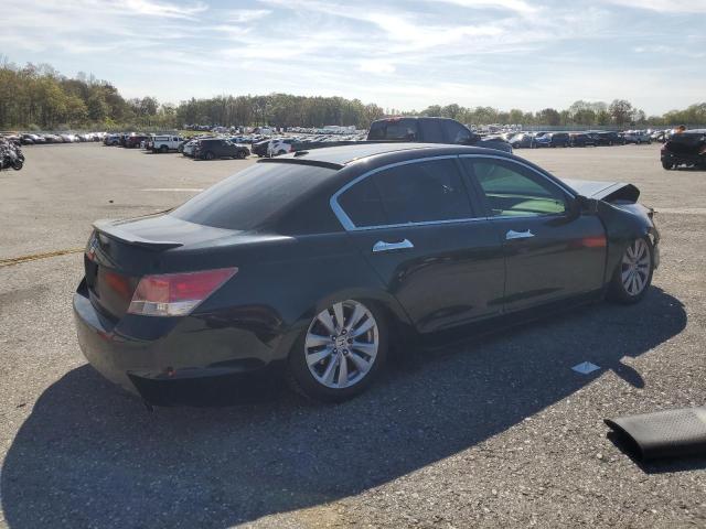 1HGCP2F86BA004148 - 2011 HONDA ACCORD EXL BLACK photo 3