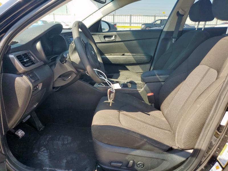 5XXGT4L36HG153169 - 2017 KIA OPTIMA LX Czarny zdjęcie 7