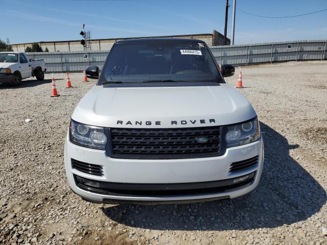 SALGS2KF1GA249474 - 2016 LAND ROVER RANGE ROVE HSE WHITE photo 5