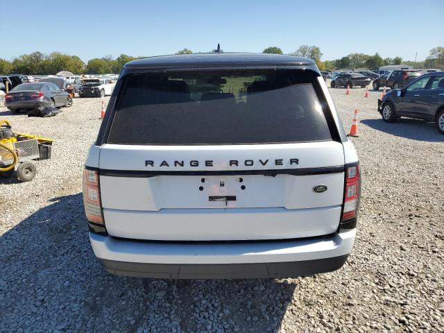 SALGS2KF1GA249474 - 2016 LAND ROVER RANGE ROVE HSE WHITE photo 6