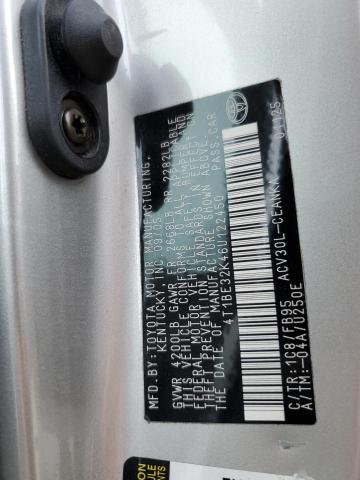 4T1BE32K46U122450 - 2006 TOYOTA CAMRY LE Күміс фото 13