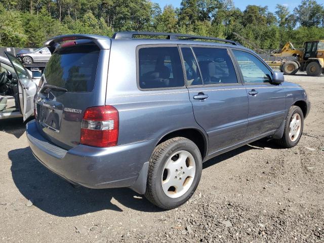 JTEEP21A740049640 - 2004 TOYOTA HIGHLANDER BLUE photo 3