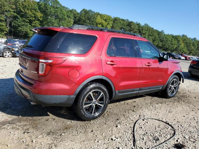 1FM5K7D84FGA24385 - 2015 FORD EXPLORER XLT 红色 照片 3