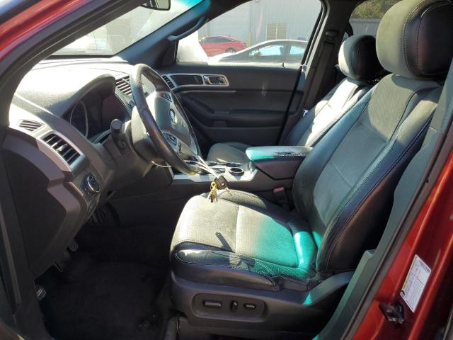 1FM5K7D84FGA24385 - 2015 FORD EXPLORER XLT 红色 照片 7