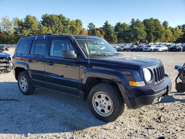 1C4NJRBB6CD672518 - 2012 JEEP PATRIOT SPORT Синий фото 4