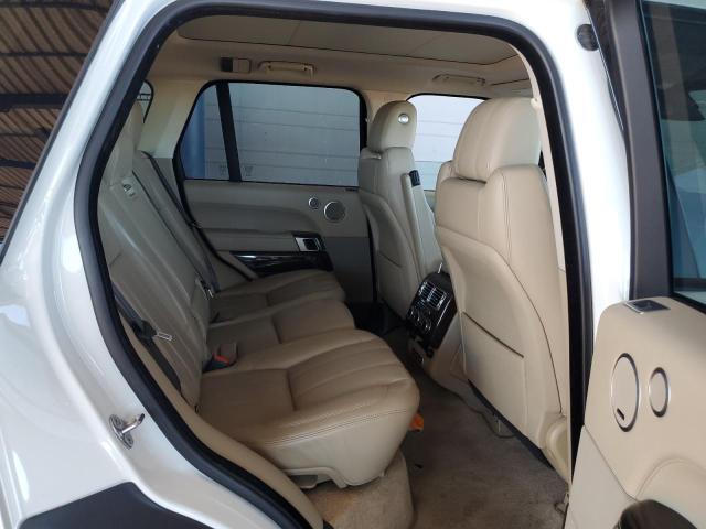 SALGS2PF0GA293264 - 2016 LAND ROVER RANGE ROVER HSE WHITE photo 10
