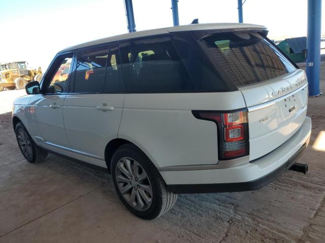 SALGS2PF0GA293264 - 2016 LAND ROVER RANGE ROVER HSE WHITE photo 2